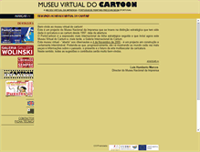 Tablet Screenshot of cartoonvirtualmuseum.org